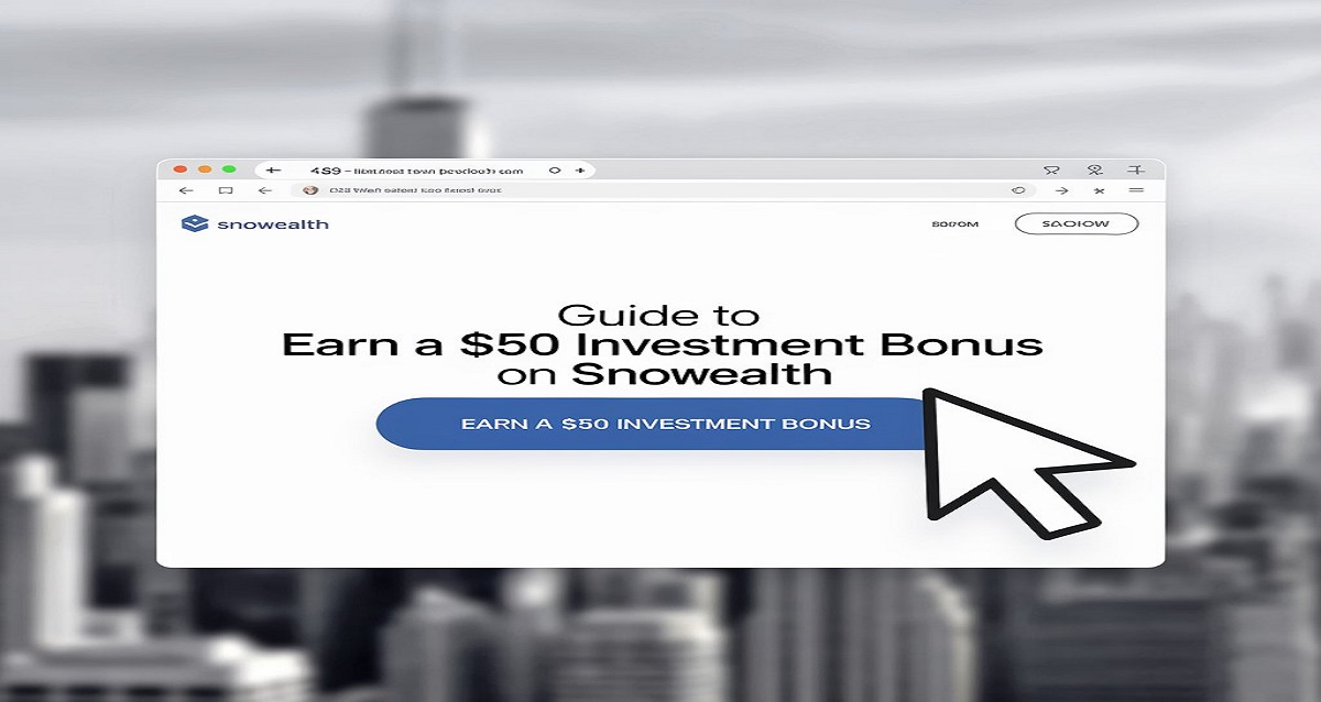 Guide to Earn a $50 Investment Bonus on Snowealth