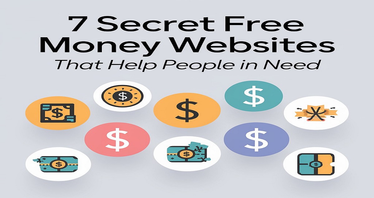 7 Secret Free Money Websites That Help People in Need