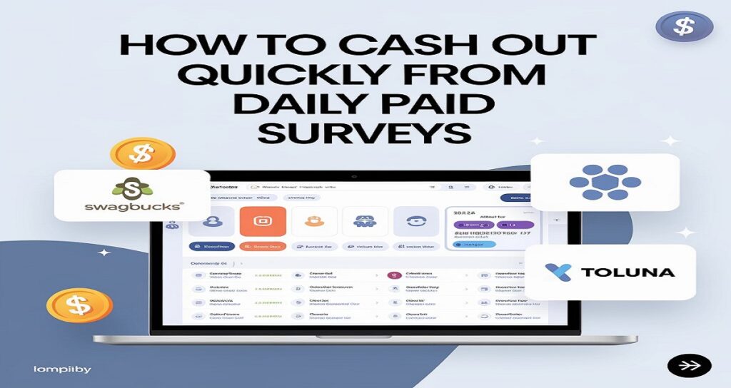 How to Cash Out Quickly from Daily Paid Surveys