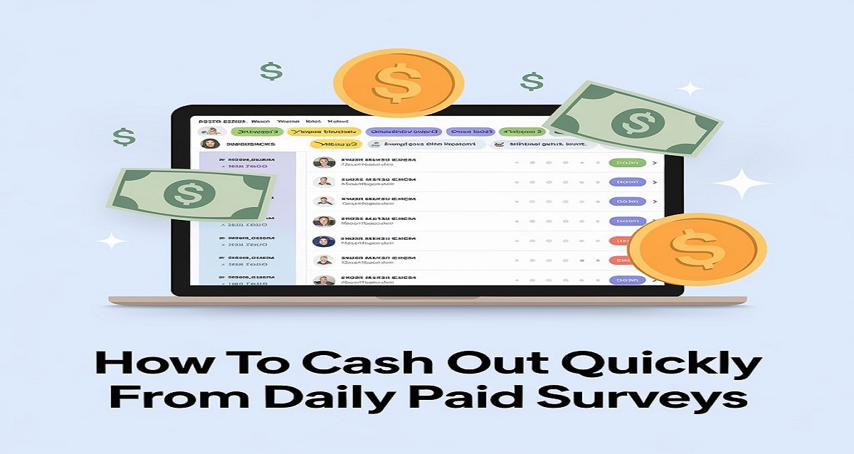 How to Cash Out Quickly from Daily Paid Surveys